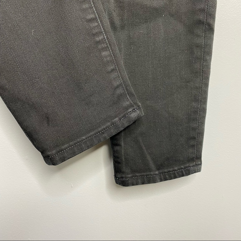 MADEWELL Black Frost 8” Black Denim Skinny Jeans - Picture 4 of 8